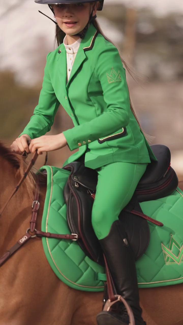 Saddle pad Green