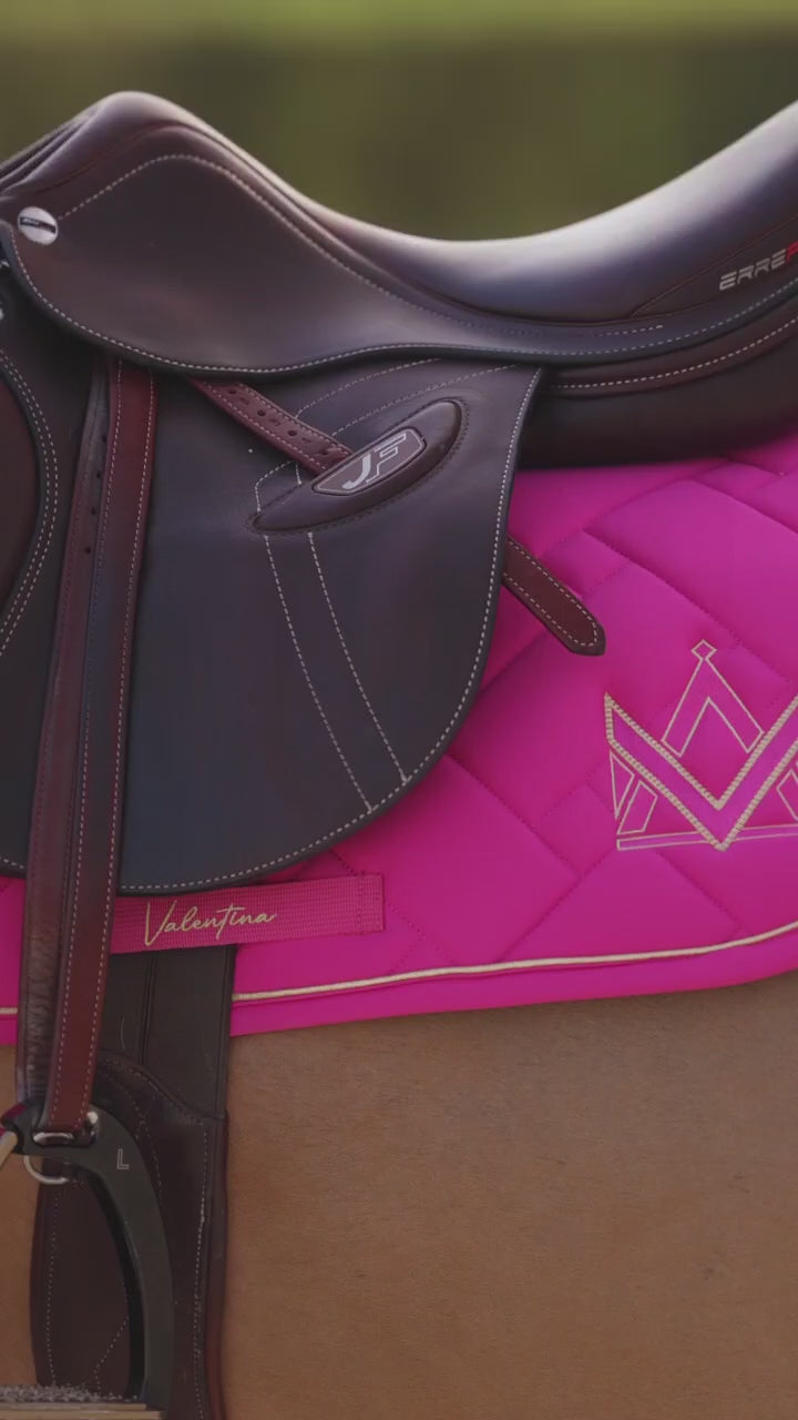 Saddle pad Fuchsia