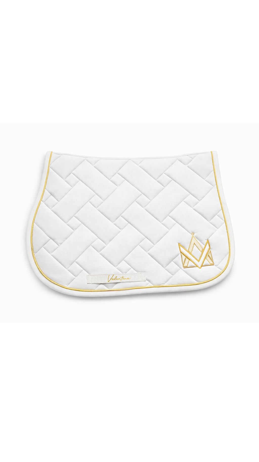Saddle pad White
