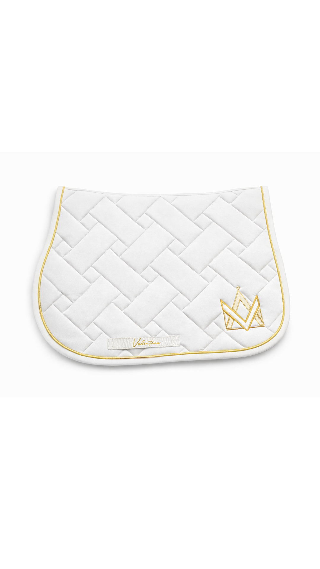 Saddle pad White